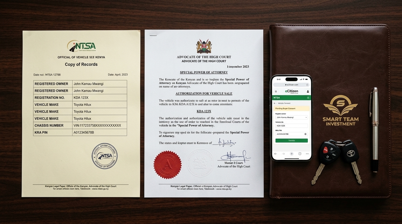 How to Buy a Car from a Kenyan Broker Without Getting Scammed (Even If the Logbook Isn't in Their Name)
